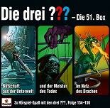 Die Drei ??? Box 51 ( Folgen 154, 155, 156 ) 3CD NEU