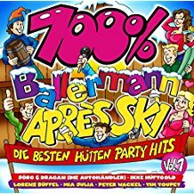 100 % Ballermann Apr&eacute;s Ski- Die Besten H&uuml;tten Party Hits- Vol. 1 - 2CD